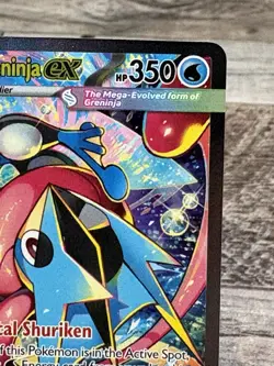 Mega Greninja EX 116/086 SIR - Chaos Rising - Special Illustration Rare Pokemon - Image 3