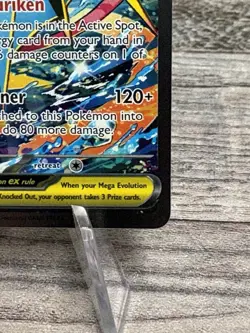 Mega Greninja EX 116/086 SIR - Chaos Rising - Special Illustration Rare Pokemon - Image 4