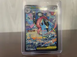 Pokemon Chaos Rising Mega Greninja EX 116/086 Special Illustration Rare SIR - Image 1