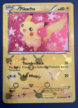 Pikachu RC7/RC25 Legendary Treasures Radiant Collection Holo 2013 - Image 1