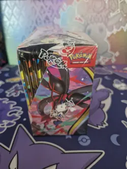Pokemon TCG Chaos Rising Booster Box Sealed with Acrylic Display Case - Image 3