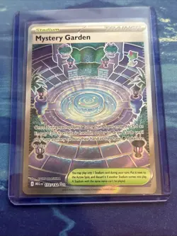Pokemon TCG Mystery Garden 172/132 Mega Evolutions Ultra Rare Full Art NM - Image 1