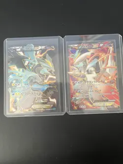 Pokemon Card Japanese Black(NM)/White(LP) Kyurem EX 62/59 SR BW6 Cold Flare - Image 1