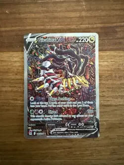 Pokemon TCG Giratina V Alt Art 186/196 Lost Origin Ultra Rare English - Image 1