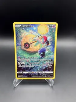 Lunatone GG11/GG70 SWSH: Crown Zenith: Galarian Gallery - Pokemon Card - NM - Image 1