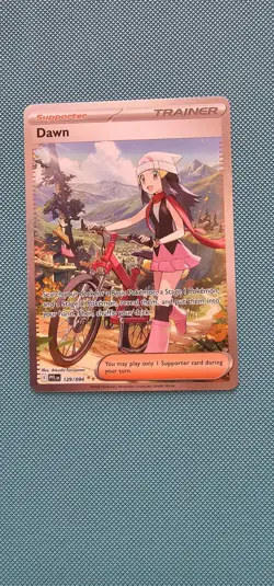 Dawn 129/094 Phantasmal Flames Special Illustration Rare Pokemon Card NM - Image 1