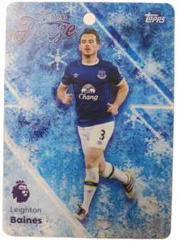 Leighton Baines 2025/26 Topps Premier League Festive Freeze Clear Card #FF3... - Image 1