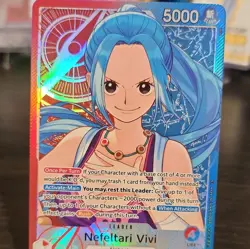 Nefeltari Vivi EB03-001 - Holo Leader - One Piece Card Game ENG 5000 - Image 3