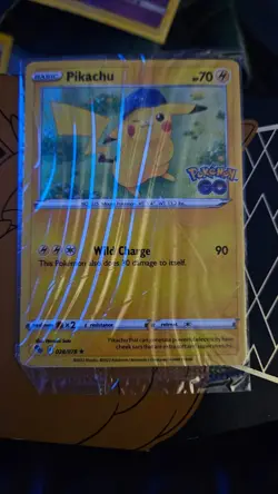 Pikachu 028/078 Pokemon GO Holo - Image 3