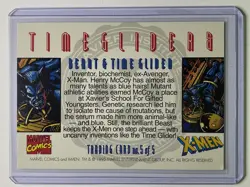 1995 Marvel Comics X-Men TimeGliders Trading Cards Set All 5 of 5 - Image 4