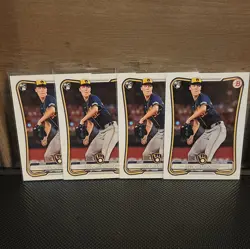 2026 Rookie Bowman/Topps Finest12-Card Lot Yesavage Schlittler Misiorowski - Image 3