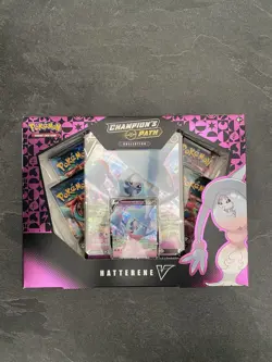 Pokemon TCG Champions Path Hatterene V Collection Box Factory Sealed - Image 1