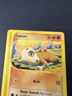 Pokemon TCG Cubone 2002 Expedition Base Set #103/165 Near Mint - Image 2