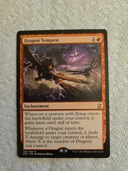 MTG Dragon Tempest Dragons of Tarkir Regular Card Near Mint Condition - Image 1