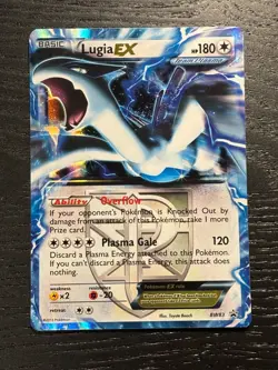 Lugia EX (Team Plasma) BW83 Black & White Holo Black Star Promo LP - Image 1