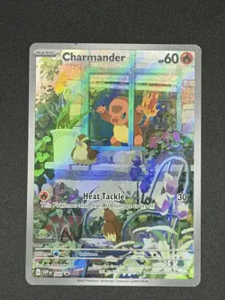 CHARMANDER 044 SV OBSIDIAN FLAMES BLACK STAR PROMO LP - Image 1