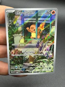 CHARMANDER 044 SV OBSIDIAN FLAMES BLACK STAR PROMO LP - Image 2