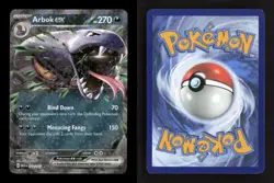Arbok ex 024/165 151 NM/M Pokemon - Image 3
