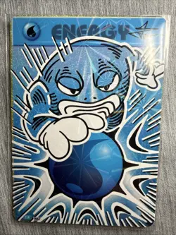 Poliwrath Water Energy FAN ART Holo - Non Tcg - Image 1