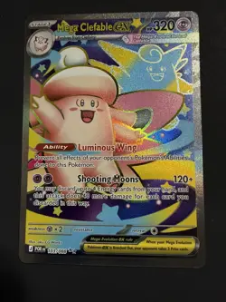 Pokemon Mega Clefable EX Full Art Holo 103/088 NM - Image 3