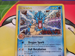 Gyarados 8/107 Reverse Holo Rare Stamped EX Deoxys Pokemon Card - Image 3