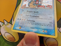Gyarados 8/107 Reverse Holo Rare Stamped EX Deoxys Pokemon Card - Image 5