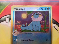 Vaporeon 25/100 Reverse Holo Rare EX Sandstorm Pokemon Card - Image 3