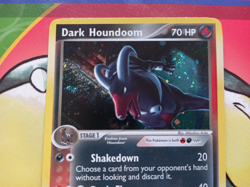 Dark Houndoom 5/109 Holo Rare EX Team Rocket Returns Pokemon Card - Swirl - Image 3