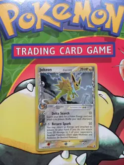 Jolteon 7/113 Holo Rare EX Delta Species Pokemon Card - Image 1