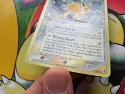 Jolteon 7/113 Holo Rare EX Delta Species Pokemon Card - Image 5