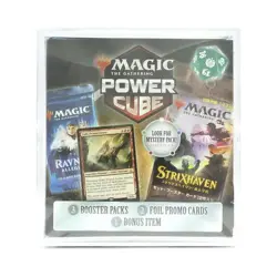 Magic the Gathering Power Cube - 3 Boosters, 2 Foils, 1 Bonus Item (Sealed) - Image 1