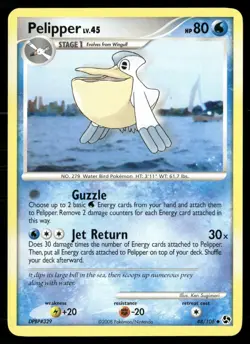 Pelipper 48/106 Uncommon Great Encounters Pokemon LP - Image 1