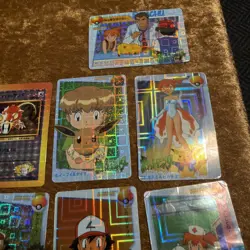 Vintage Japanese Pokemon Prism Holo Card Lot – 18 Cards – Pikachu, - Image 4