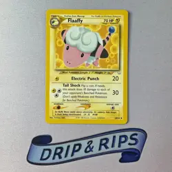 Pokemon - 28/64 - Flaaffy - Unlimited - Neo Revelation - Image 1