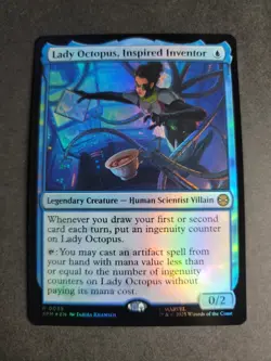 Lady Octopus, Inspired Inventor (Foil) Rare MTG Spider-Man - Image 1