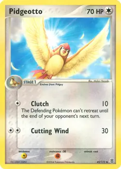 Pidgeotto 45/112 Uncommon | FireRed & LeafGreen | Pokemon Card - Image 1