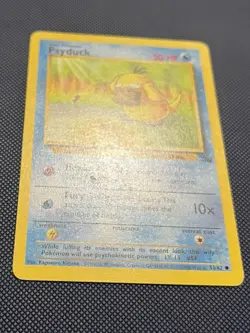 Pokemon TCG Psyduck Fossil 3rd Print Unlimited Common 1999-2000 - Image 4