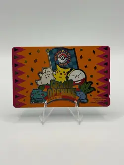 1998 Pokemon Center Tokyo Japan Grand Opening Phone Card Pikachu #2204 MINT - Image 1