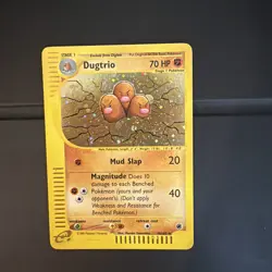 Dugtrio - 10/165 - Holo Rare - Expedition Base Set - Pokemon Card - Image 1