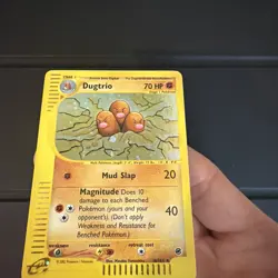 Dugtrio - 10/165 - Holo Rare - Expedition Base Set - Pokemon Card - Image 3