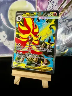 Mega Pyroar ex 099/086 SAR - Chaos Rising CRI - Pokemon TCG - NM/Mint - Image 1