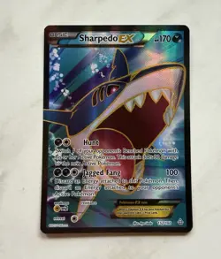 The Pokemon Company Sharpedo EX 152/160 XY Primal Clash Full Art Holo - Image 1