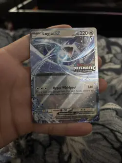 Lugia ex (Prismatic Evolutions Stamped) 082/131 Holo Pokemon - Image 1