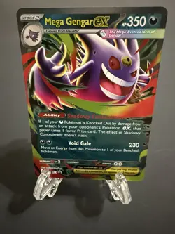 👀Pokemon TCG Mega Gengar ex PROMO 073 Mega Evolution English NM- Nice Card💥 - Image 1