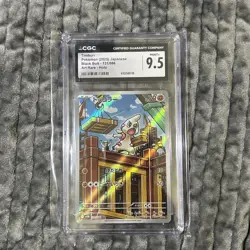 Timburr 131/086 SV11B: Black Bolt holo art rare japanese CGC 9.5 Pokemon card - Image 1