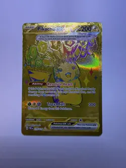 2025 Pokemon Prismatic Evolutions Pikachu ex Hyper Rare #179/131 - Image 2