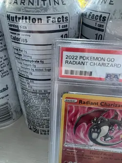 2022 Pokemon GO Radiant Charizard 011/078 Holo English PSA 10 - Image 3