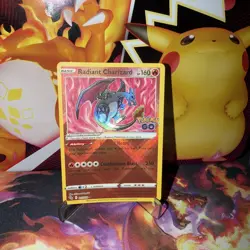 Radiant Charizard 011/078 Pokemon GO PGO Holo NM - Image 1