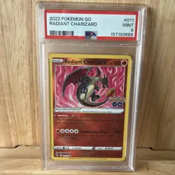 Radiant Charizard 011/078 Pokemon GO Holo - Image 2