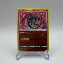 The Pokemon Company Radiant Charizard 011/078 Pokemon GO Radiant Rare Holo ENG - Image 1